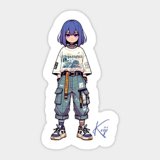 Anime Girl Sticker